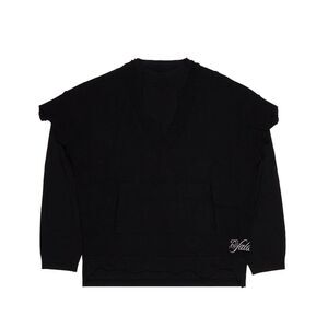 Valabasas Sweater What Mens Black VLBS-VCN2-1007